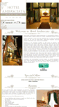 Mobile Screenshot of ambasciatahotel.com